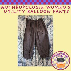 Anthropologie Women's Utility Balloon Pants